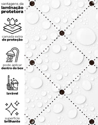 Papel de Parede Adesivo Linhas Clean