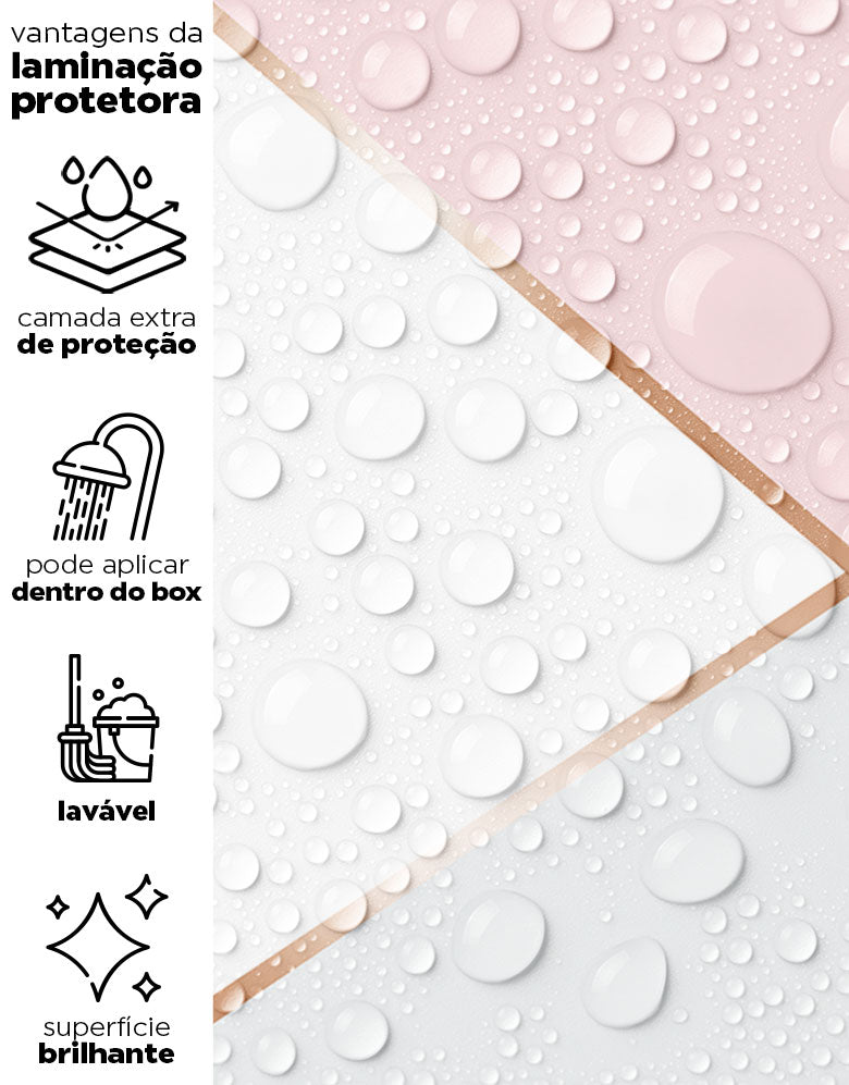 Papel de Parede Zara Mármore Rose Gold