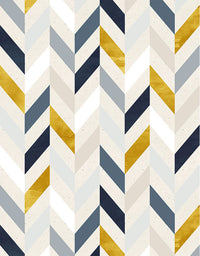 Papel de Parede Adesivo Chevron Invertido