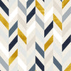 KIT DE 2 ROLOS - 3,00m x 50cm - Papel de Parede Adesivo Chevron Invertido