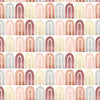 Papel de Parede Adesivo Boho Chic Arco Íris