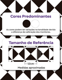 Papel de Parede Adesivo Miami Black and White