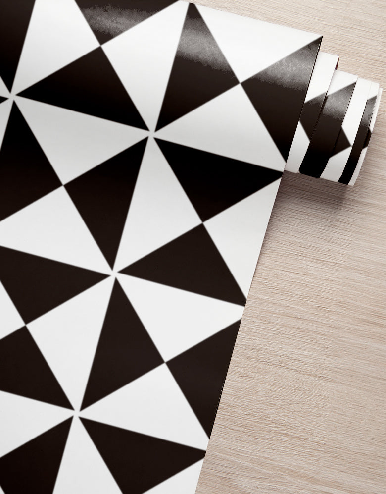 Papel de Parede Adesivo Miami Black and White