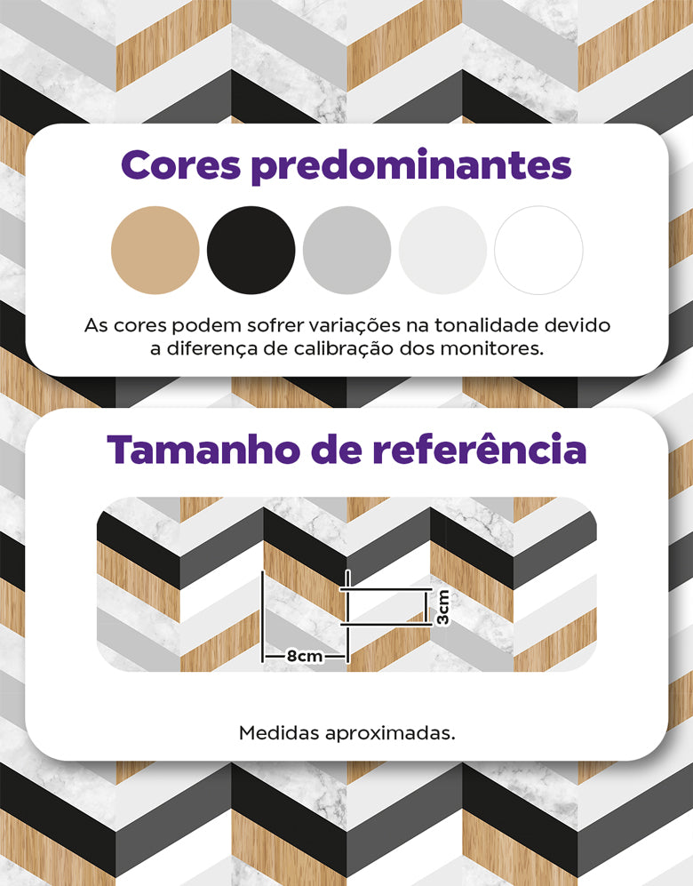 Papel de Parede Adesivo Gold