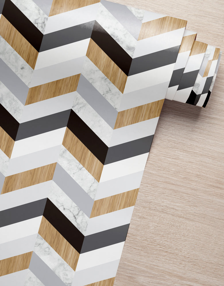 Papel de Parede Adesivo Gold