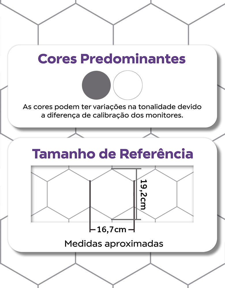 Papel de Parede Adesivo Colmeia