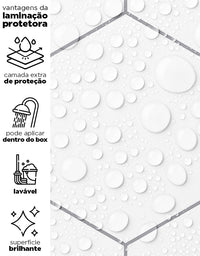 Papel de Parede Adesivo Colmeia