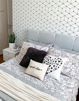 Adesivo Papel de Parede Grid Cubes