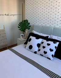 KIT DE 5 ROLOS - 3,00m x 50cm - Adesivo Papel de Parede Grid Cubes