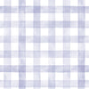 Papel de Parede Adesivo Xadrez Vichy Aquarela Lilás Com Película para áreas úmidas e molhadas 3,00x0,50m