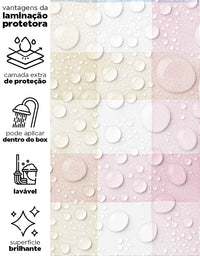 Papel de Parede Adesivo Xadrez Vichy Aquarela Colorido