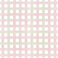 Papel de Parede Xadrez Grid Rosa e Verde