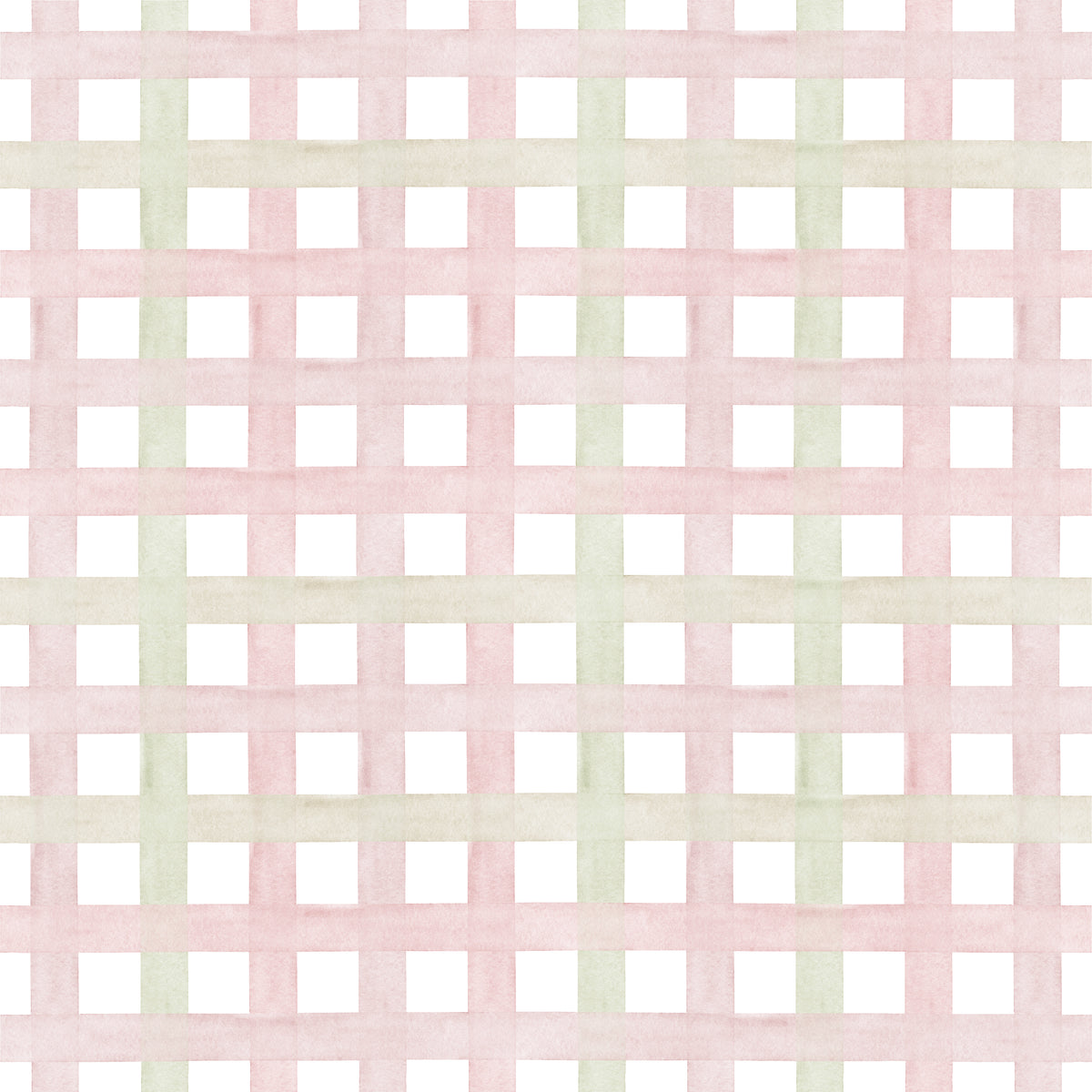 Papel de Parede Xadrez Grid Rosa e Verde