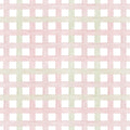 KIT DE 6 ROLOS - 1,50m x 50cm - Papel de Parede Xadrez Grid Rosa e Verde