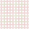KIT DE 6 ROLOS - 1,50m x 50cm - Papel de Parede Xadrez Grid Rosa e Verde