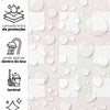 Papel de Parede Xadrez Grid Rosa e Verde