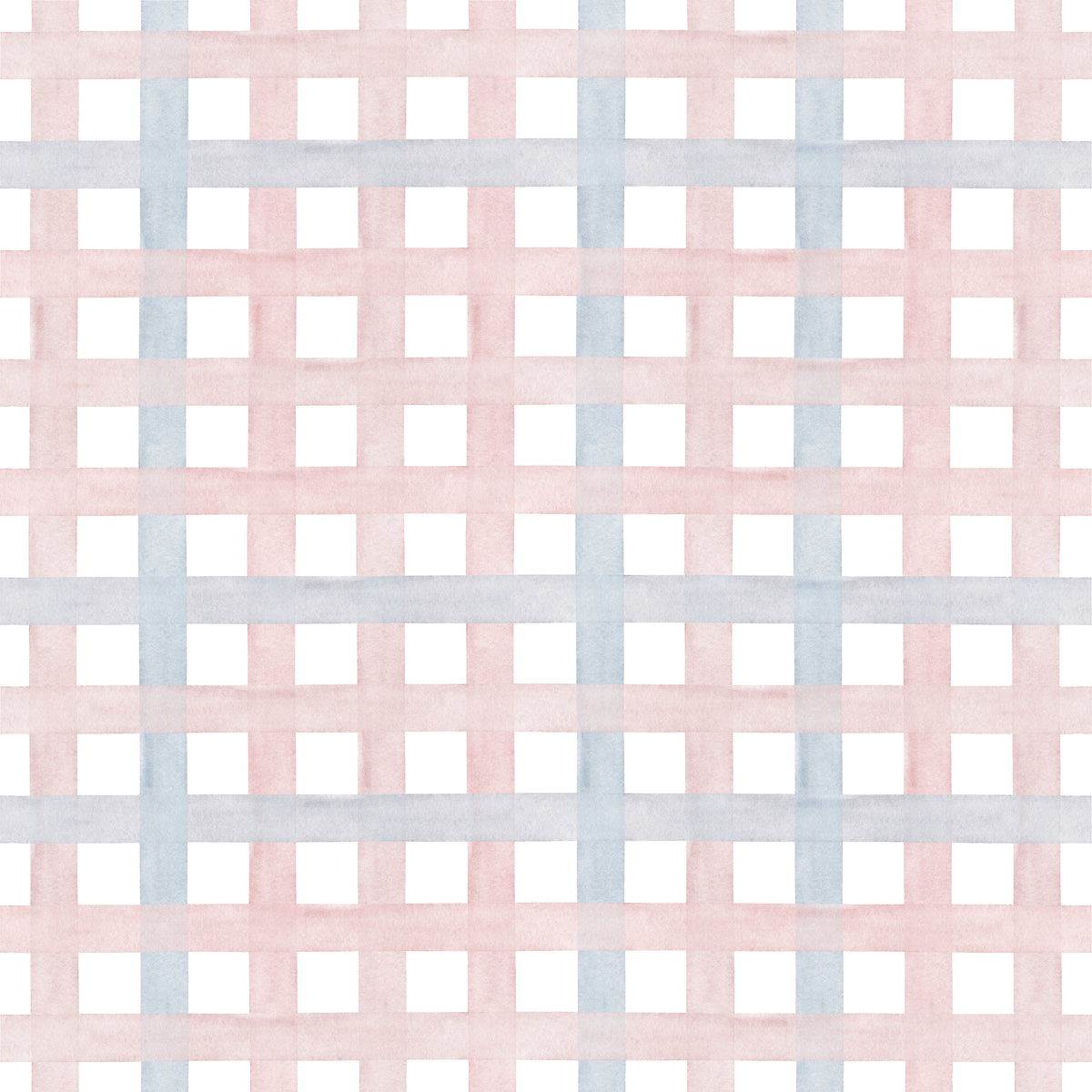 Papel de Parede Adesivo Xadrez Grid Rosa e Azul