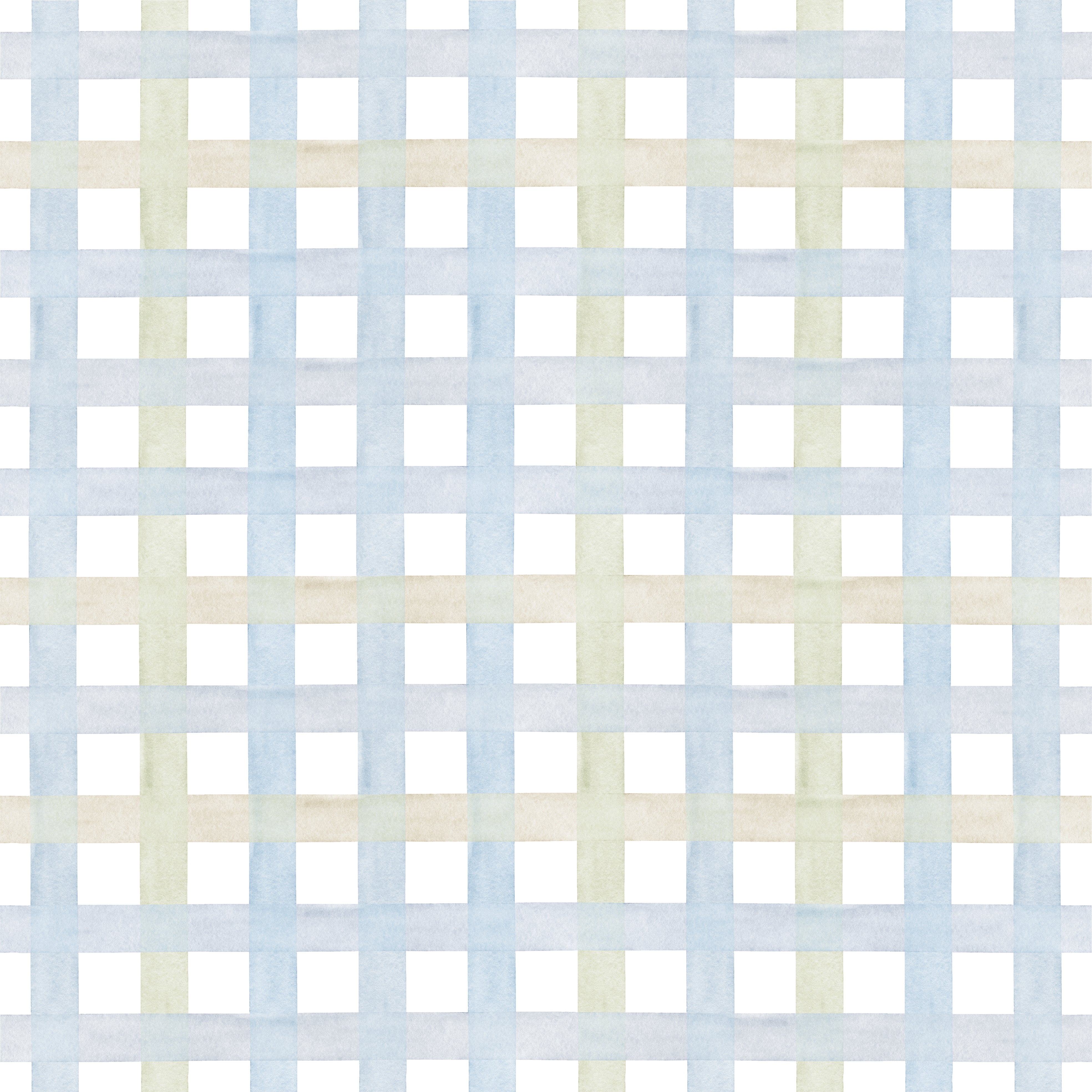 Papel de Parede Adesivo Xadrez Grid Azul e Verde