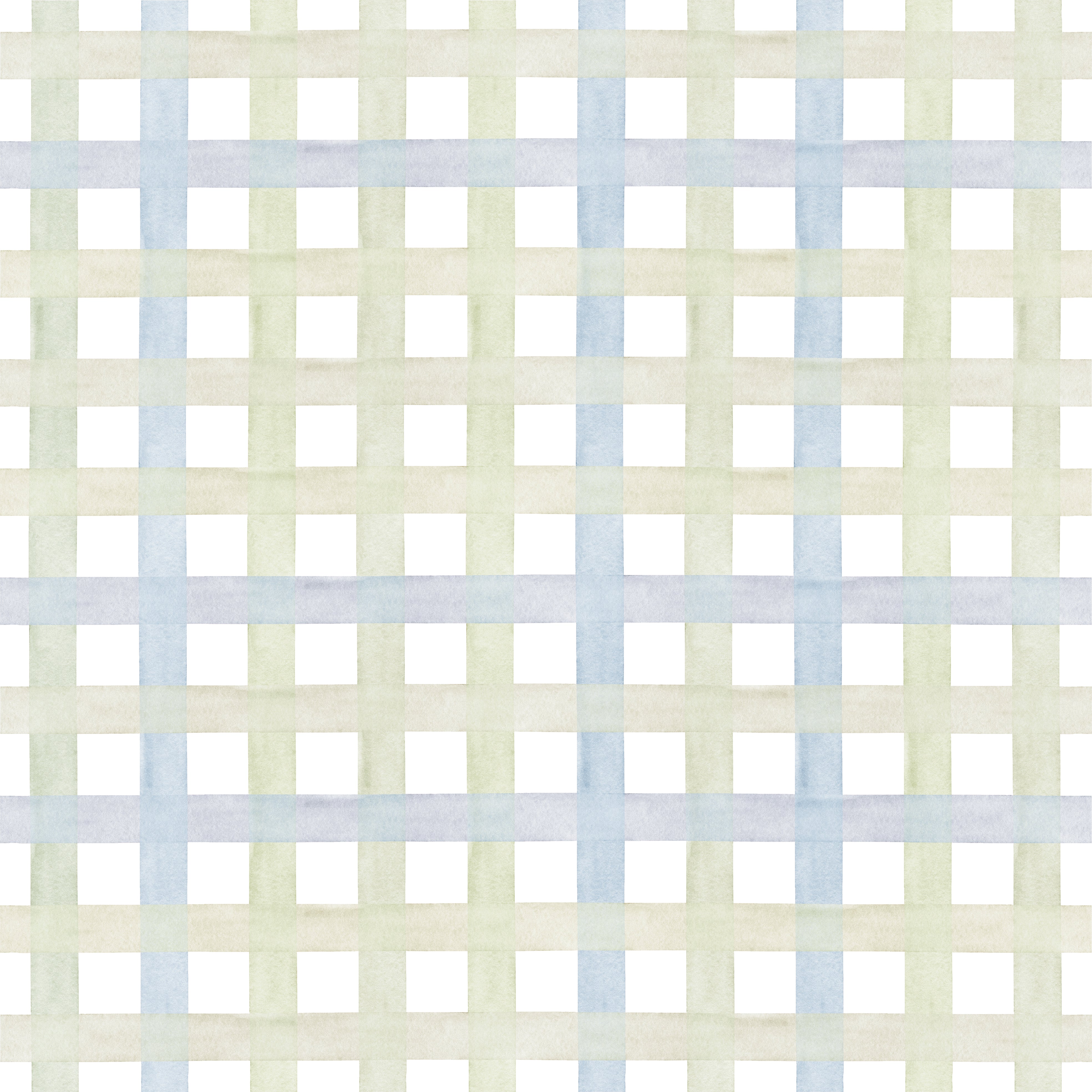 Papel de Parede Adesivo Xadrez Grid Verde e Azul
