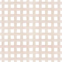 KIT DE 5 ROLOS - 3,00m x 50cm - Papel de Parede Adesivo Xadrez Grid Bege