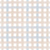 Papel de Parede Adesivo Xadrez Grid Bege e Azul