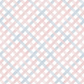 Papel de Parede Adesivo Trellis Aquarela Rosa Bebê e Azul Claro