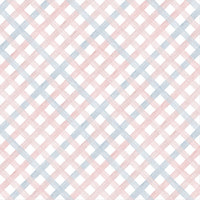 Papel de Parede Adesivo Trellis Aquarela Rosa Bebê e Azul Claro