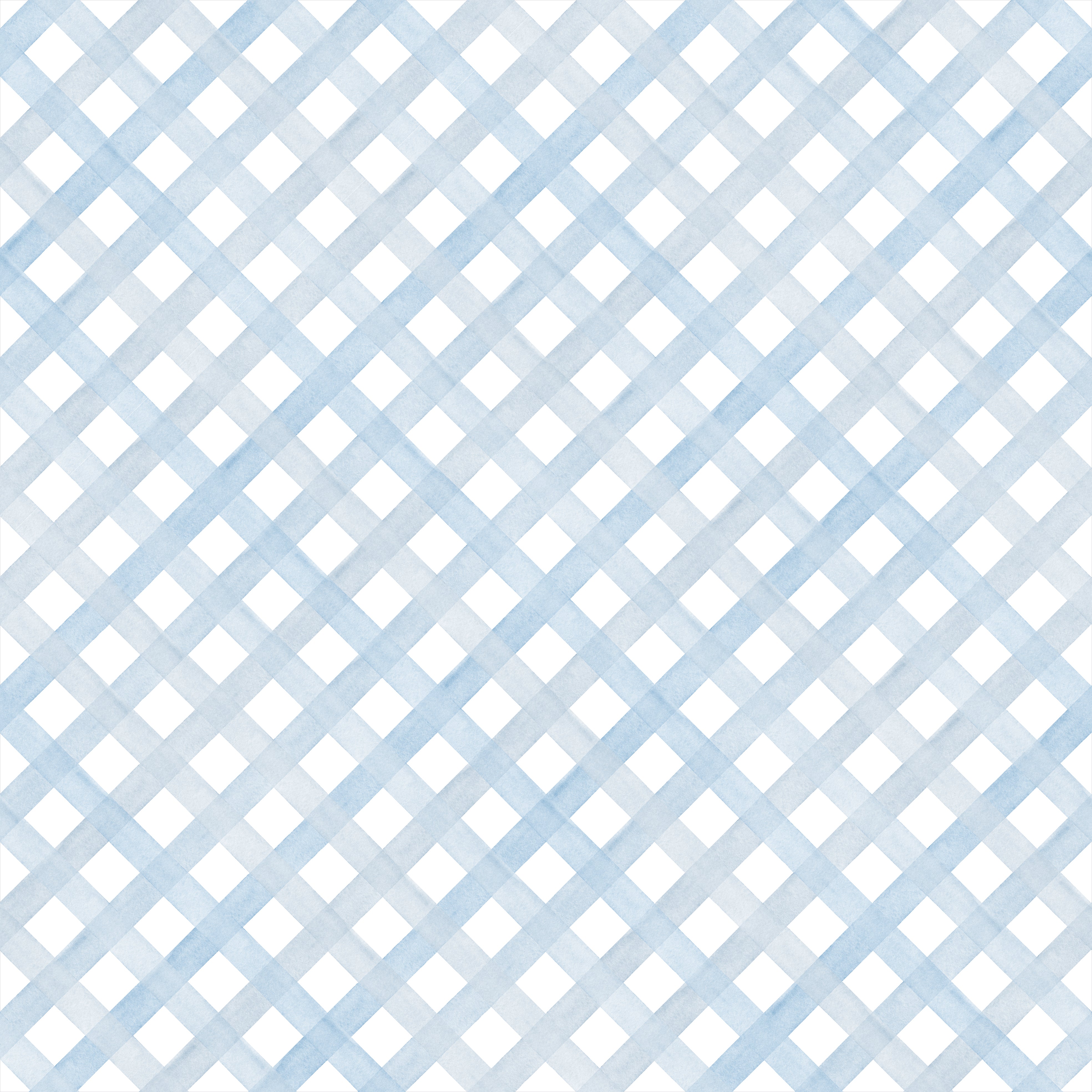 Papel de Parede Adesivo Trellis Aquarela Azul Claro
