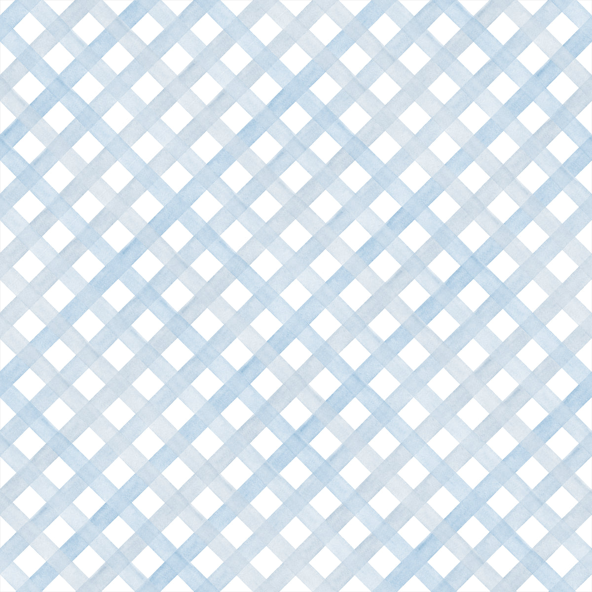 Papel de Parede Adesivo Trellis Aquarela Azul Claro