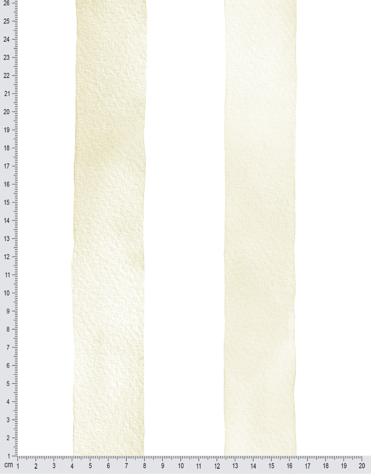 Papel de Parede Adesivo Listrado Aquarela Amarelo