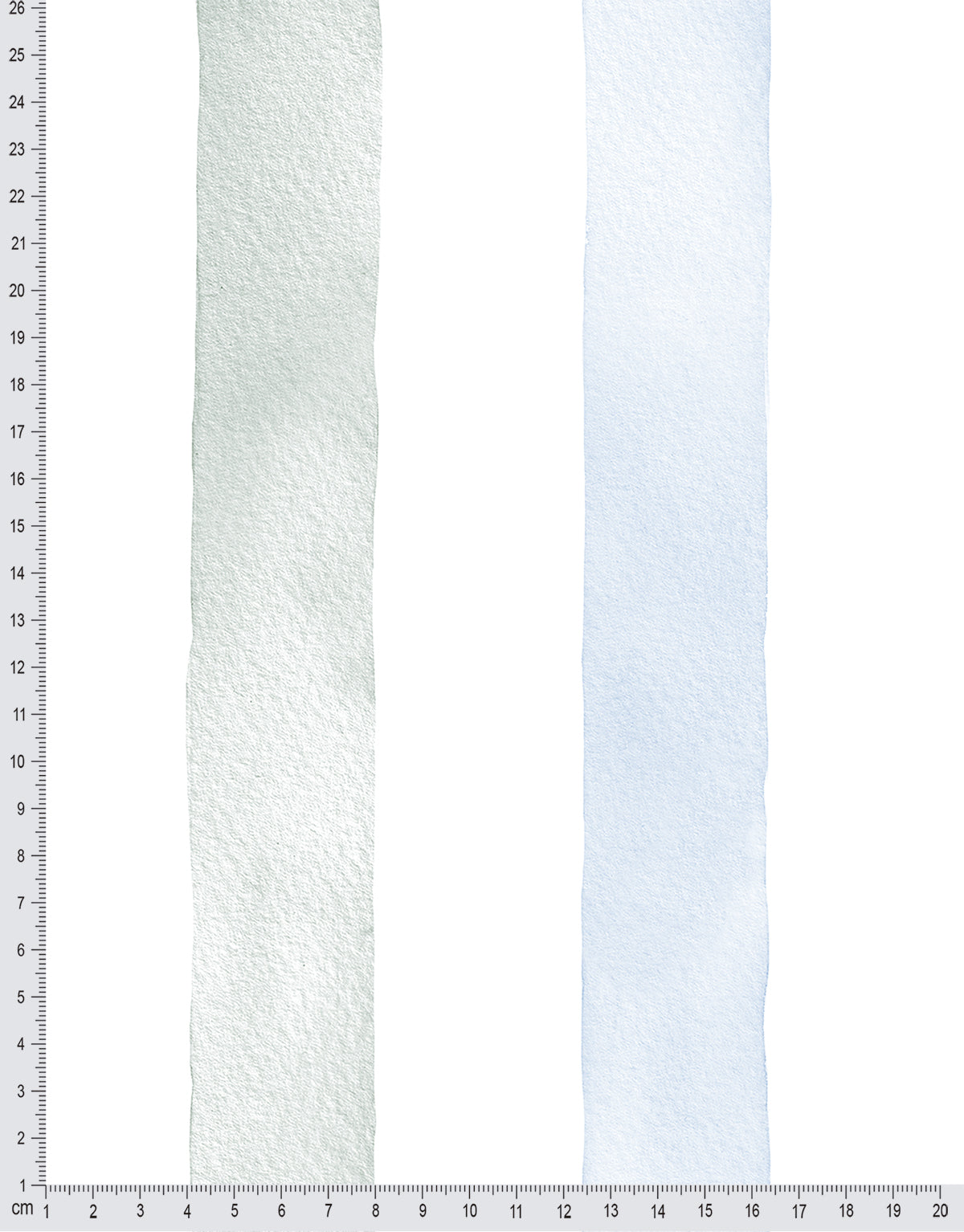 Papel de Parede Adesivo Listrado Aquarela Azul e Verde