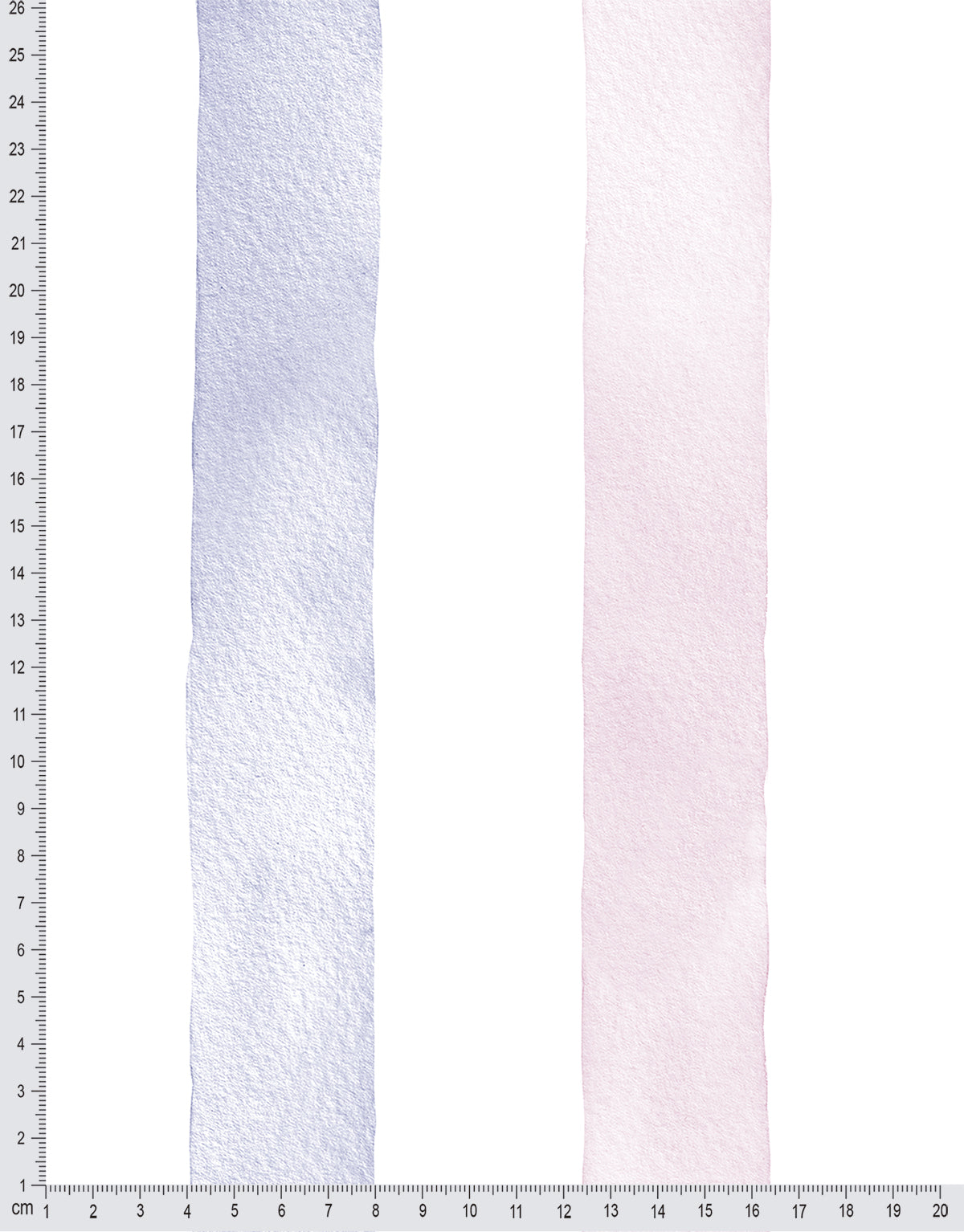 Papel de Parede Adesivo Listrado Aquarela Rosa e Lilás