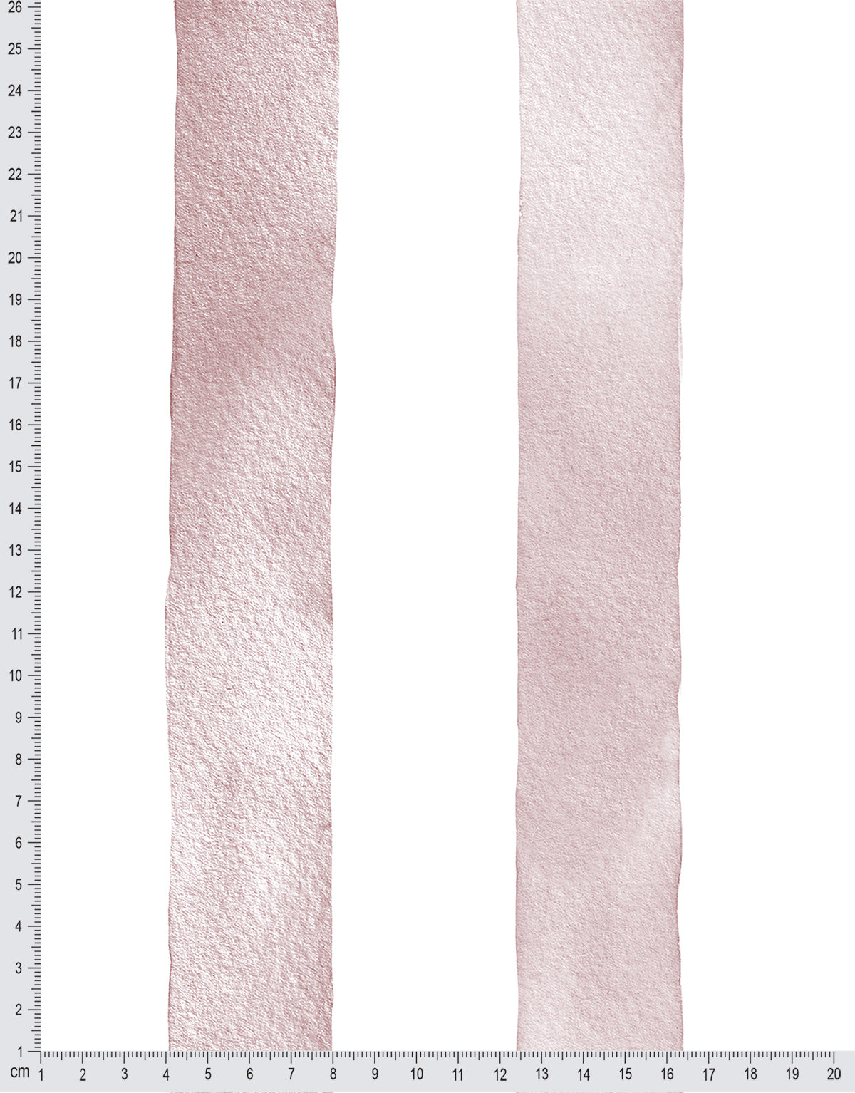 Papel de Parede Adesivo Listrado Aquarela Rosa Blush