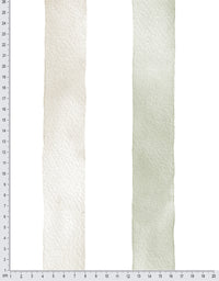 Papel de Parede Adesivo Listrado Aquarela Nude e Verde