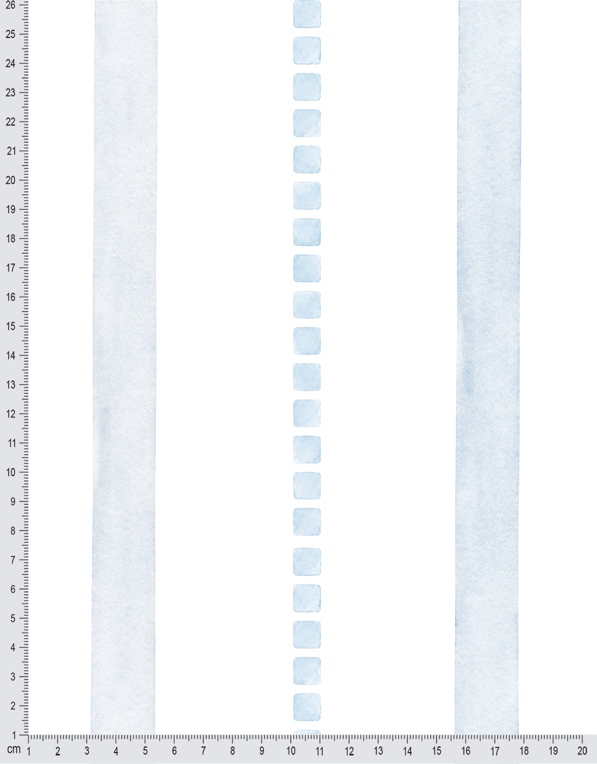 Papel de Parede Adesivo Listrado Pontilhado Azul