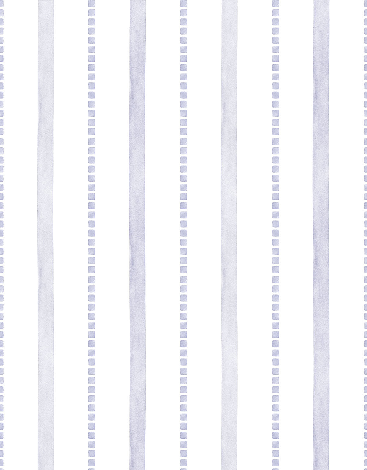 Papel de Parede Adesivo Listrado Pontilhado Lilás