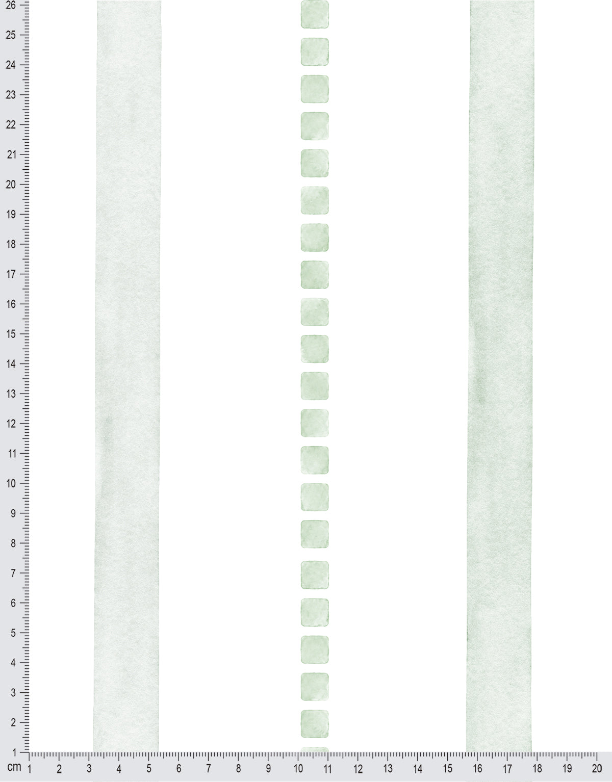 Papel de Parede Adesivo Listrado Pontilhado Verde
