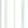 Papel de Parede Adesivo Listrado Pontilhado Verde