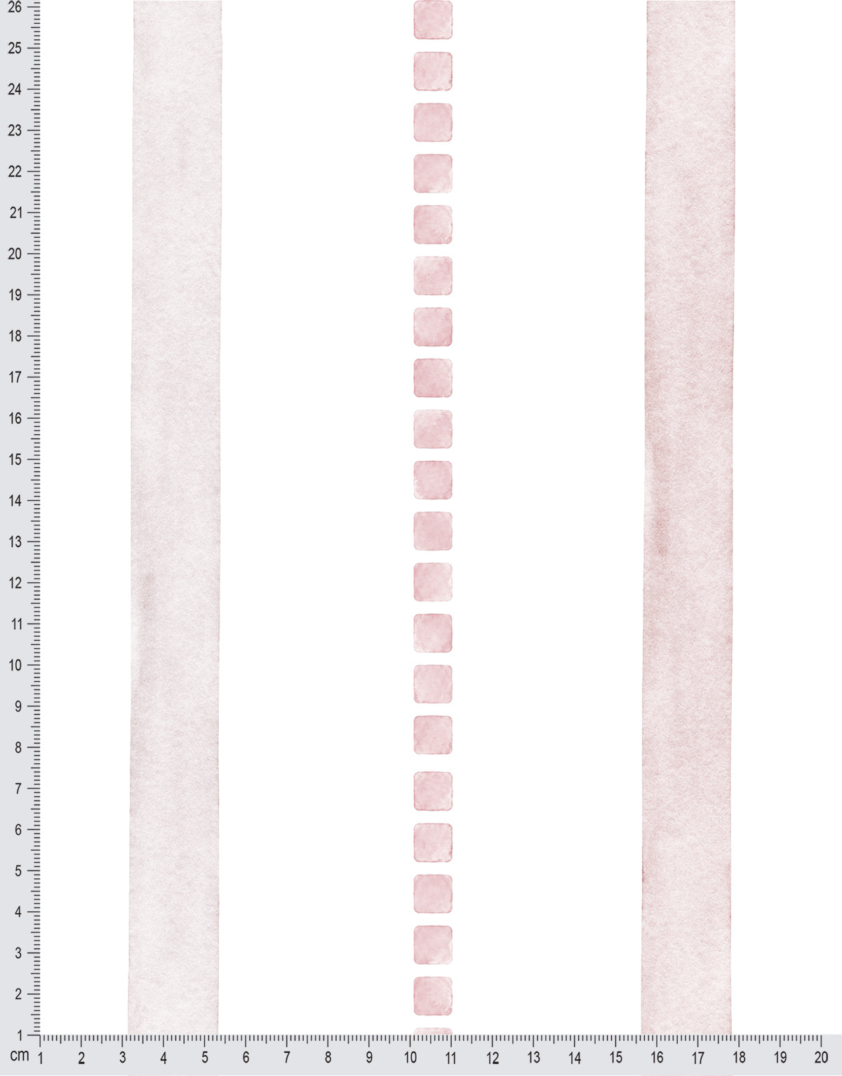 Papel de Parede Adesivo Listrado Pontilhado Rosa