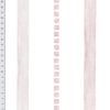 Papel de Parede Adesivo Listrado Pontilhado Rosa