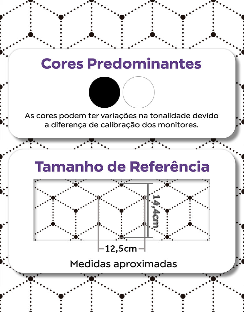 Adesivo Papel de Parede Grid Cubes