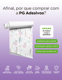 Papel de Parede Adesivo Primavera