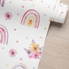 Papel de Parede Adesivo Arco Iris Boho