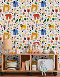 Papel de Parede Infantil Safari Boho
