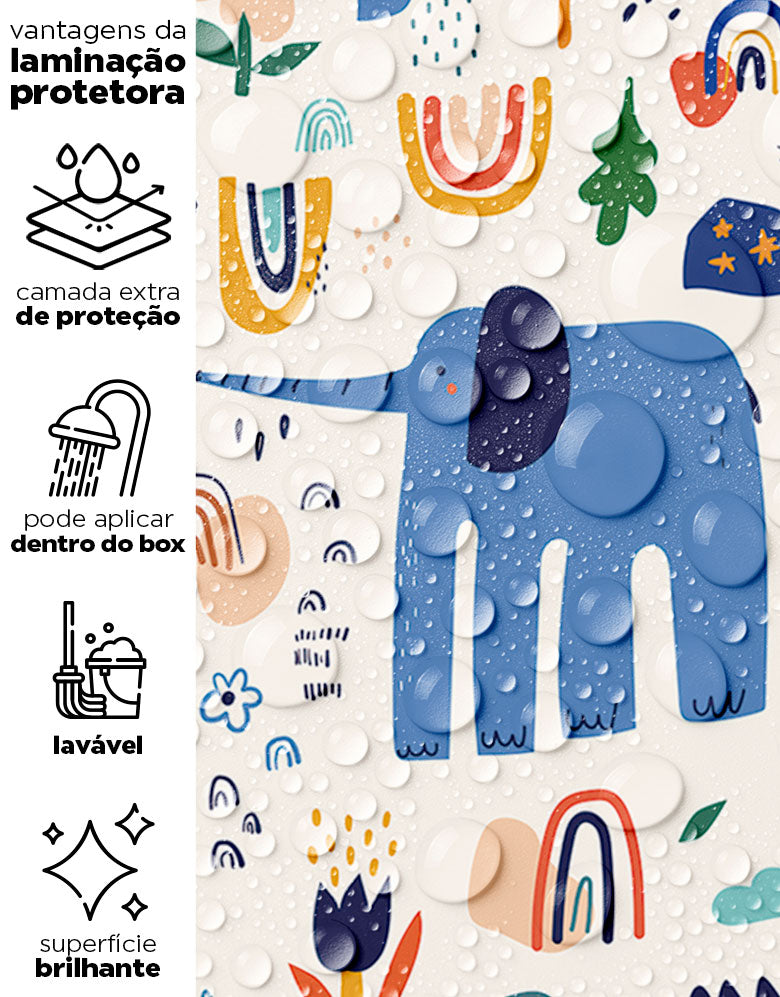 Papel de Parede Infantil Safari Boho