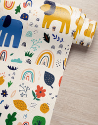 Papel de Parede Infantil Safari Boho