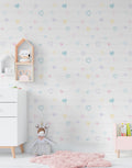 Papel de Parede Corações Lineares