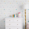 KIT DE 3 ROLOS - 3,00m x 50cm - Papel de Parede Corações Lineares