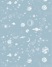 Papel de Parede Adesivo Universo Estrelado