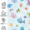 Papel de Parede Adesivo Fundo do Mar